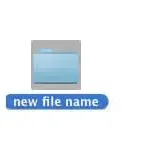 Mac OS Rename File Folder