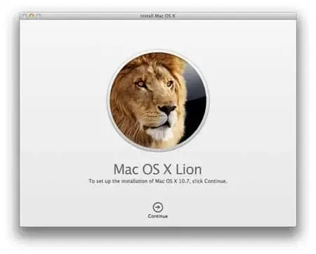 Minimize the Mac OS X Lion Installation Screen