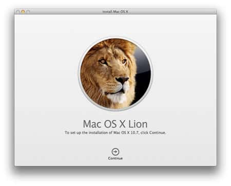 Minimize the Mac OS X Lion Installation Screen
