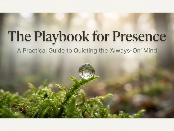 Mindful Habits - Playbook for Presence