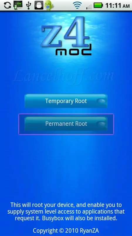 Droid X - Permanent Root