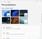 Personalize Windows Appearance