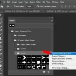 Photoshop Append Default Shapes