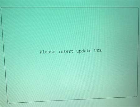 Please Insert Update USB - Bricked uCOnnect 8.4