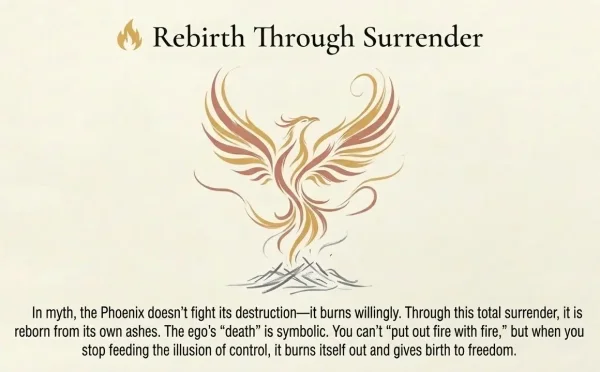 Rebirth Through Surrender (Phoenix Rising) Rebirth Through Surrender Phoenix