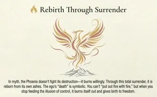 Rebirth Through Surrender (Phoenix Rising) Rebirth Through Surrender Phoenix