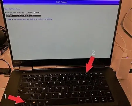 Make Lenovo Boot from USB - Change Boot Drive