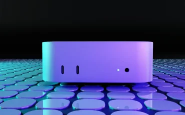 Modern desktop computer setup representing Windows shutdown and power settings