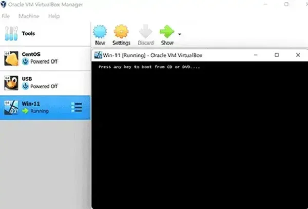 Start > Press any key to Boot from CD or DVD when prompted Start > Press any key to start the Install from CD DVD
