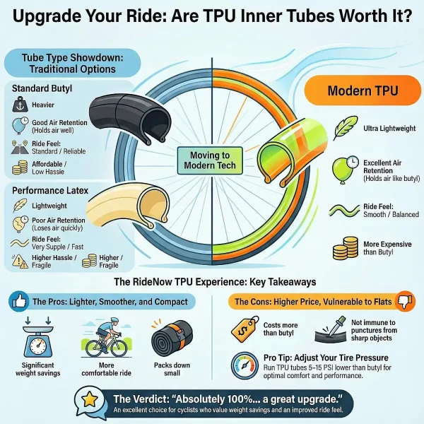 TPU Inner Tubes - Upgrading Are They Worth It TPU Inner Tubes Worth It