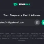 Disposable temporary email to send