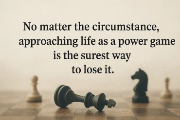 The Power Game - Why Play? The Power Game