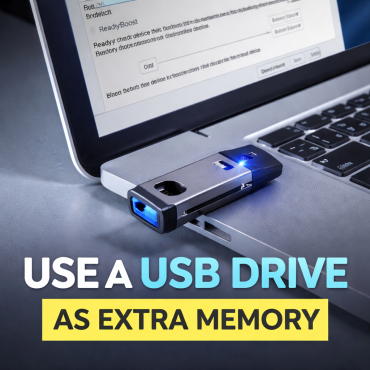 USB drive as extra memory readyboost
