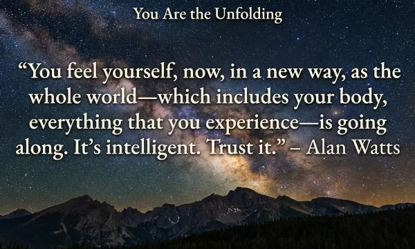 You are the Unfolding - The Ego Death - Waking Up Ego Death - Waking Up