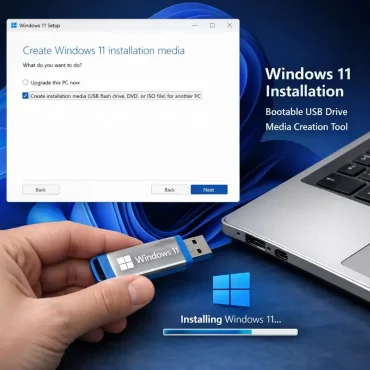 Windows 11 Media Creation Tool USB Installer