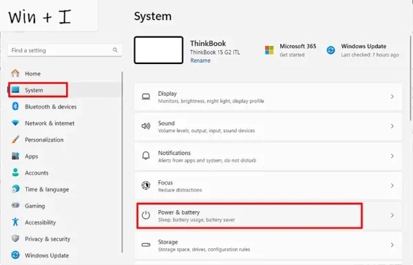 Windows Performance Settings