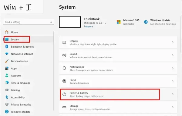Windows Performance Settings