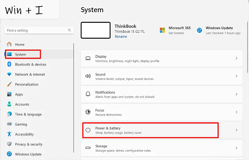 Windows Performance Settings