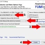Use YUMI to make a KASPERSKY BOOTABLE USB
