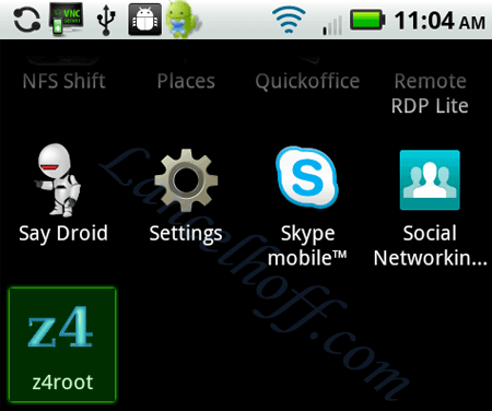 Z4Root - Droid Root Application