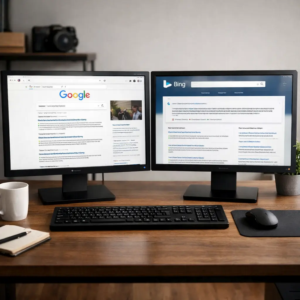 bing vs google best search engine comparison