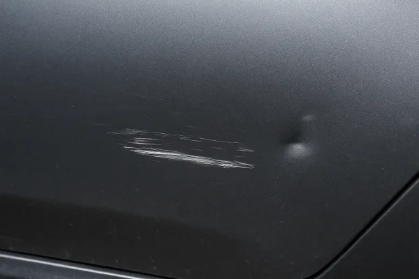 Used car door dings, scratches, blemishes Car Door Dings Scratches and Blemishes Example
