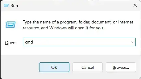 command window shortcut
