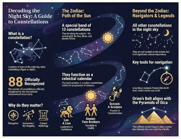 decoding constellations - looking beyond the night sky decoding constellations