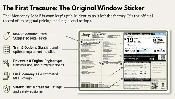 decoding jeep window stickers decoding a jeep window sticker