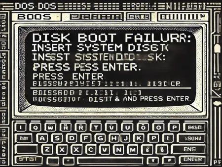 disk boot failure