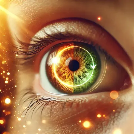 eye color change spiritual meaning