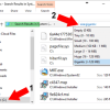 find largest files windows