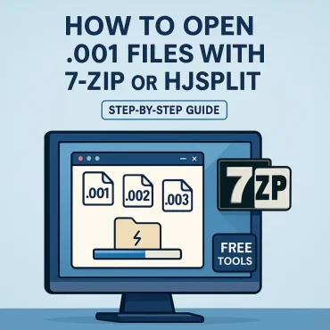 how to open 001 files