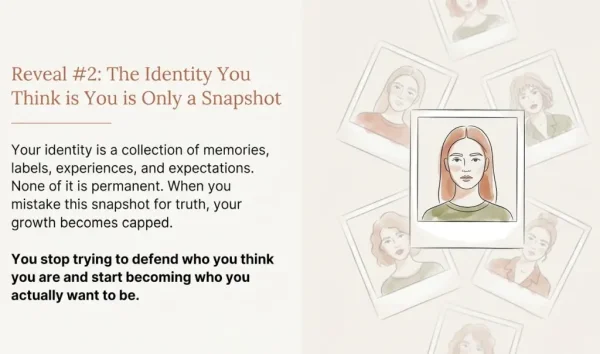 identity is only a snapshot