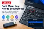 lenovo boot menu key - boot from USB