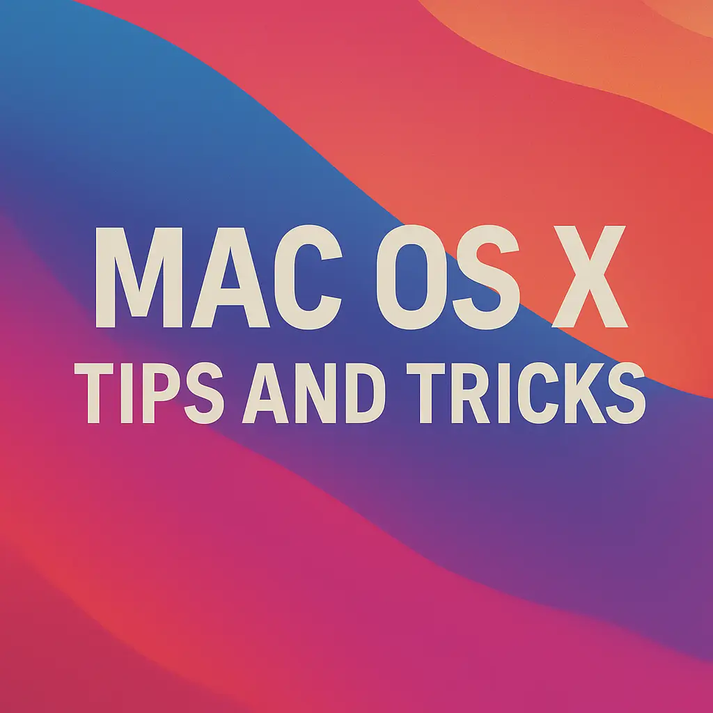 Category: <span>Mac OS X Tips and Tricks</span>