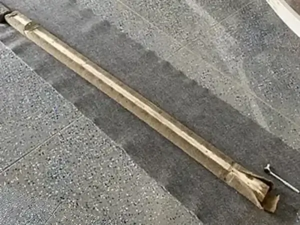 Removing old trailer bunk carpet