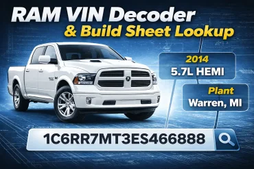 ram vin decoder build sheet lookup