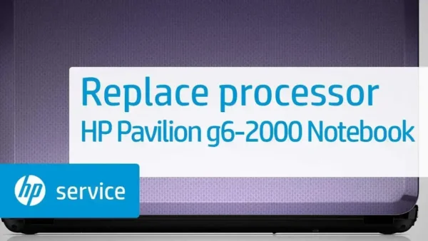 replace the processor hp