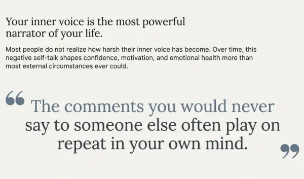 negative self talking inner voice self talking inner voice