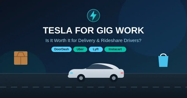 using a tesla for delivery and gig work