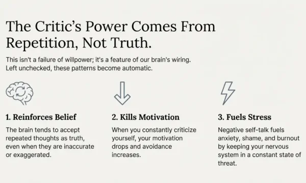 the self critic is not truth the self critic is not true