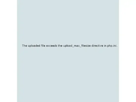 upload max file size php.ini