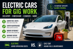 using an electric car for delivery gig work