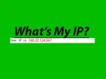 What's my IP