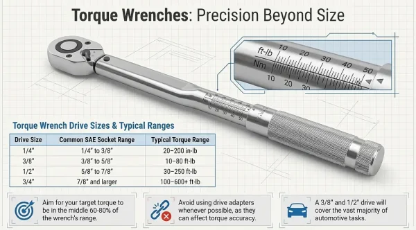 which torque wrench - torque range vs precision which torque wrench to use