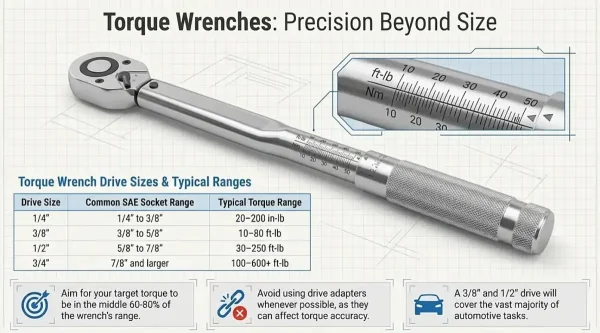 which torque wrench - torque range vs precision which torque wrench to use