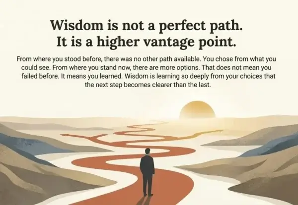 wisdom is gained through experience