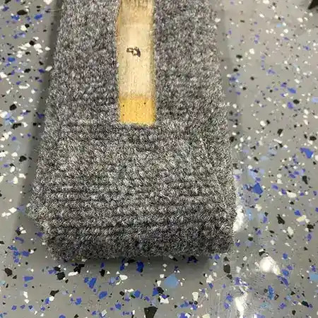 finish wrapping bunk carpet ends